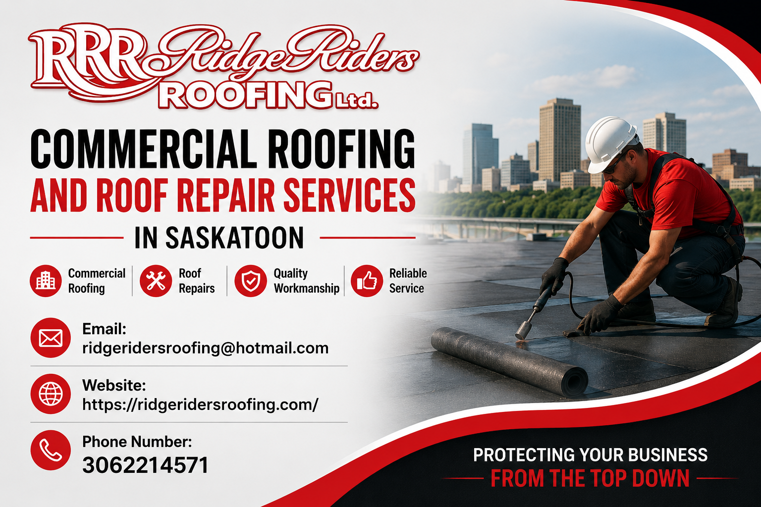 Commercial Roofing Services in Saskatoon